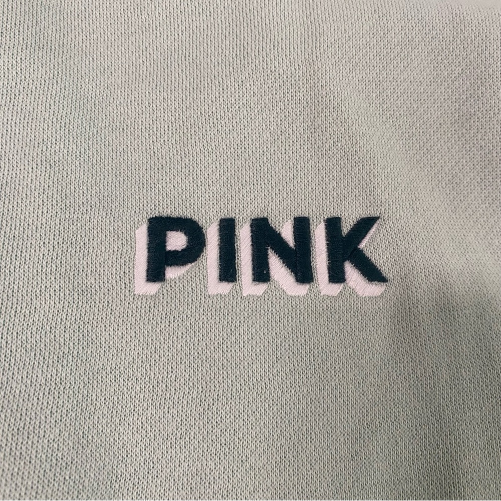 PINK Victoria's Secret Mint Green Pullover Hoodie - Picture 6 of 7